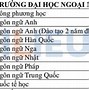 Điểm Chuẩn Học Bạ Ngoại Ngữ Đà Nẵng 2022